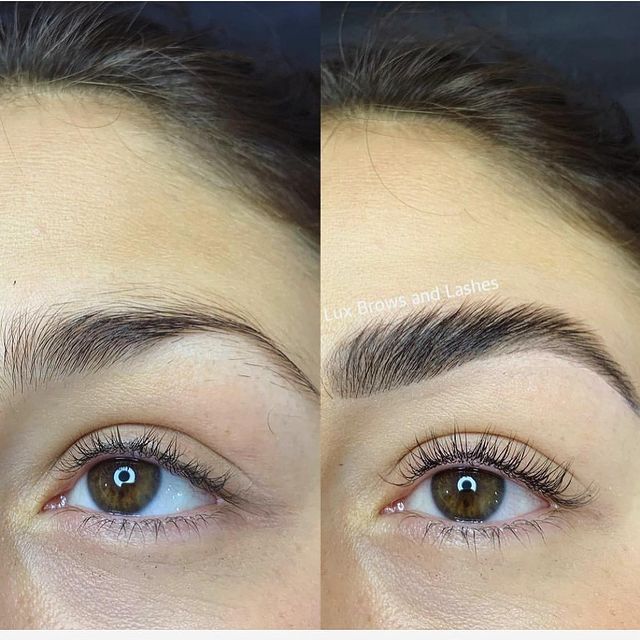 Brow lamination