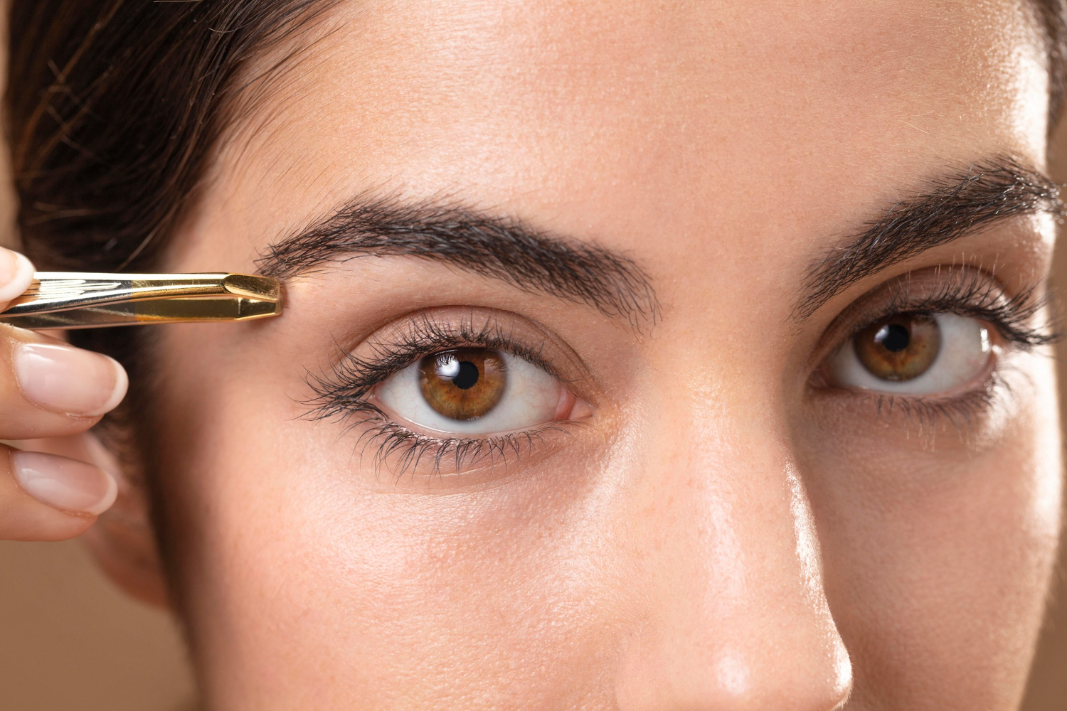 Brow feathering